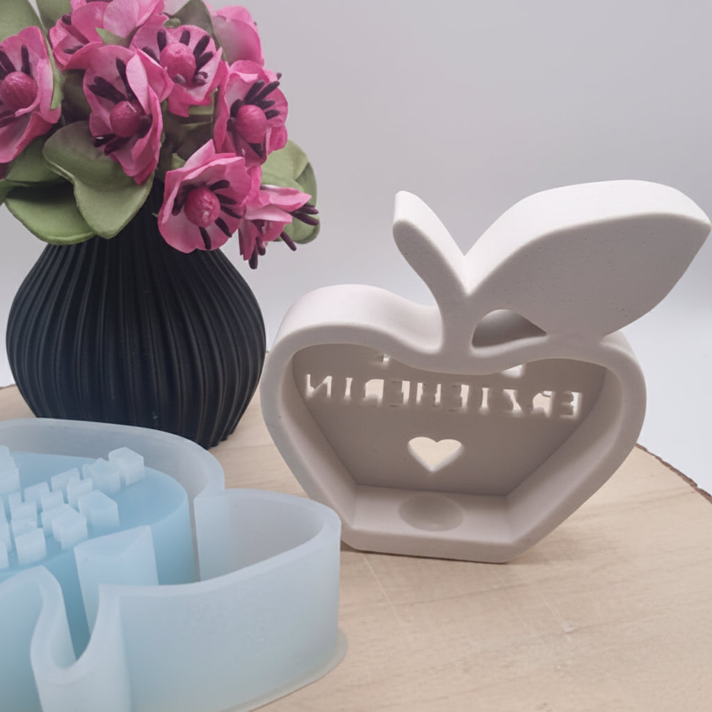 Ballonlicht Apfel Beste Erzieherin aus Raysin als liebevolle Geschenkidee für Erzieherinnen zum Abschied, Kindergartenabschluss oder als Dankeschön