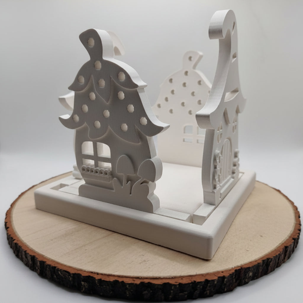 Einschieber Halterung Gießform aus Silikon für moderne Tischdeko, Geschenkdeko und kreative DIY Projekte