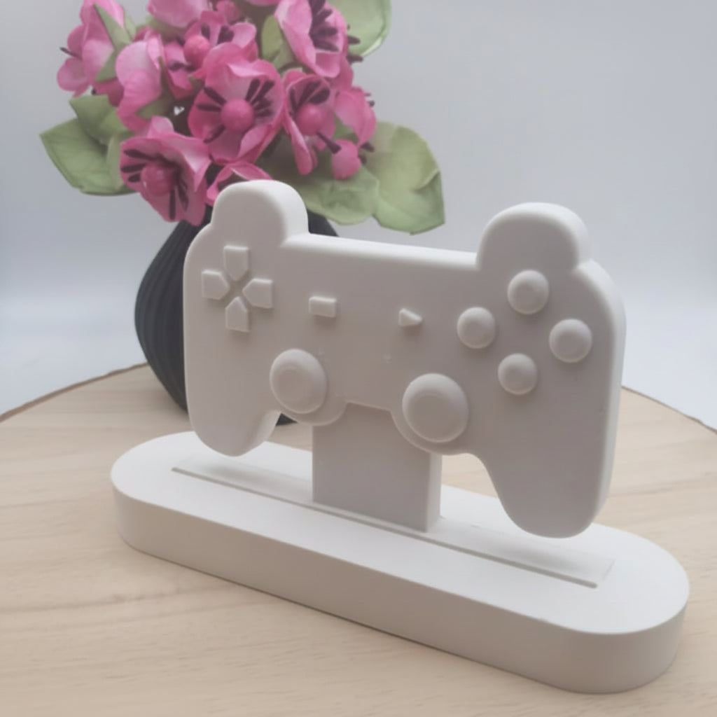Einschieber Joystick Controller aus Raysin als moderne Gaming Dekoration für Gamer, Jugendzimmer und kreative DIY Gießprojekte