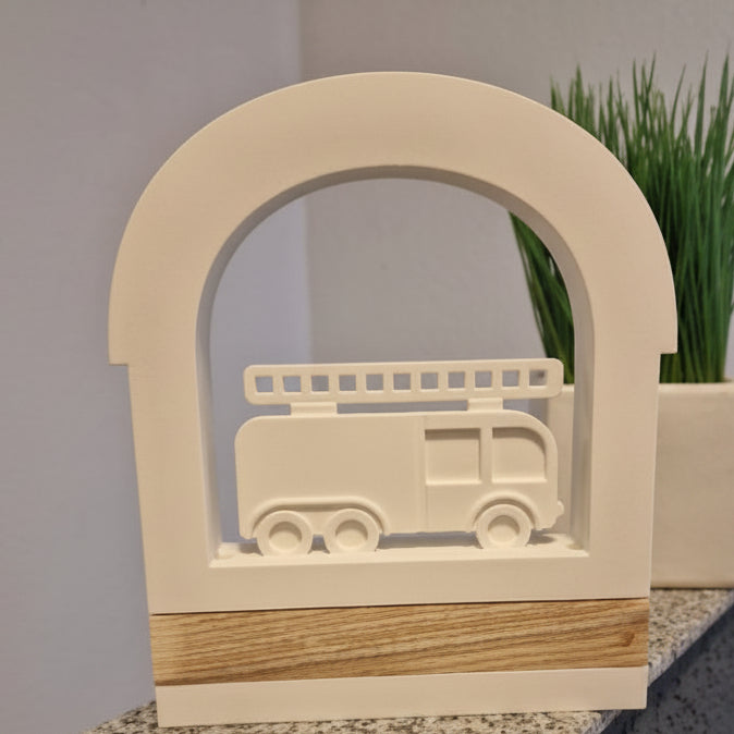 Gießform Einschieber Fensterbogen aus Silikon für dekorative Gießprojekte, Geschenkdeko und moderne DIY Deko