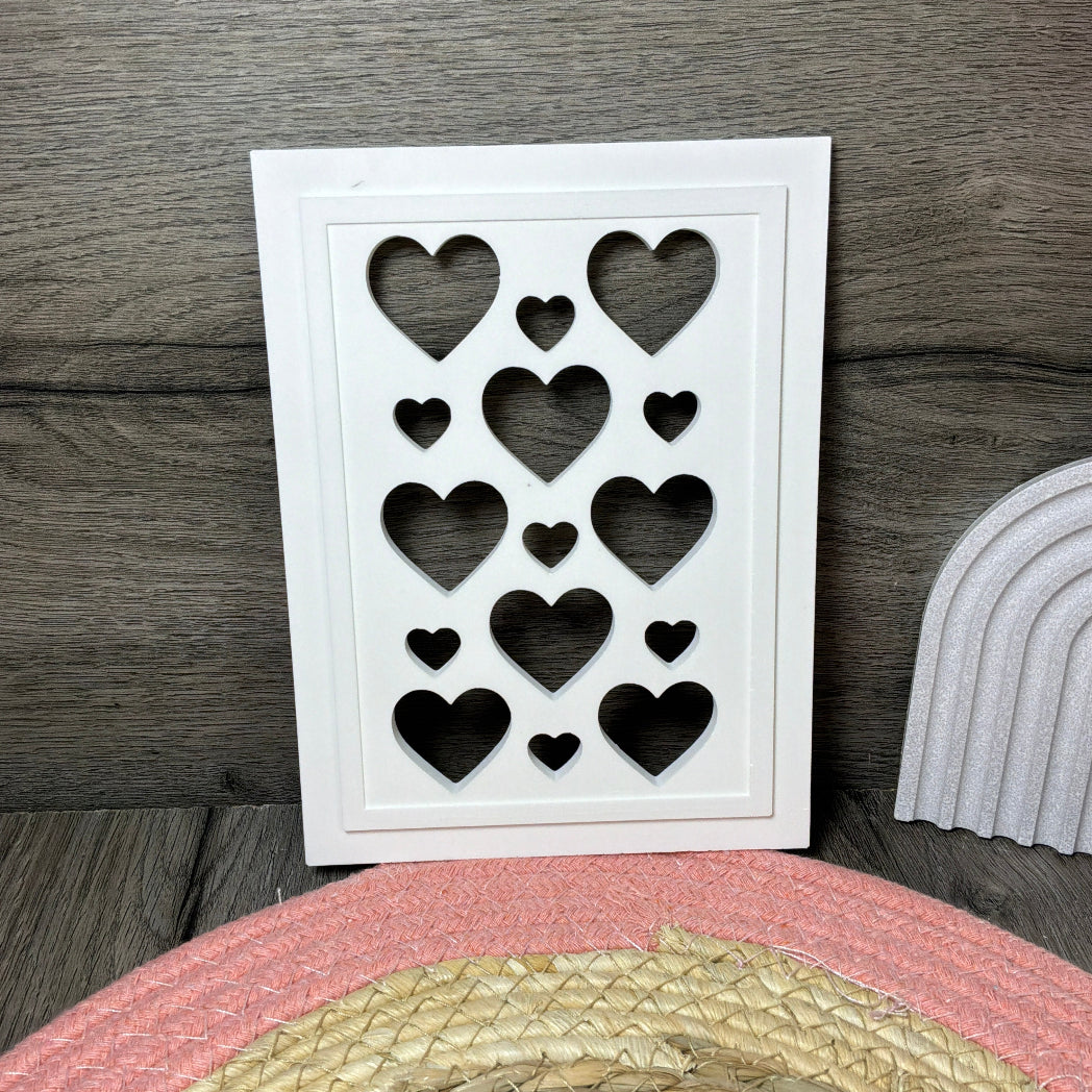 Romantische Silikonform Laterne Herzen für kreative DIY Dekorationen, Hochzeitsdeko, Valentinstag und Geschenkideen