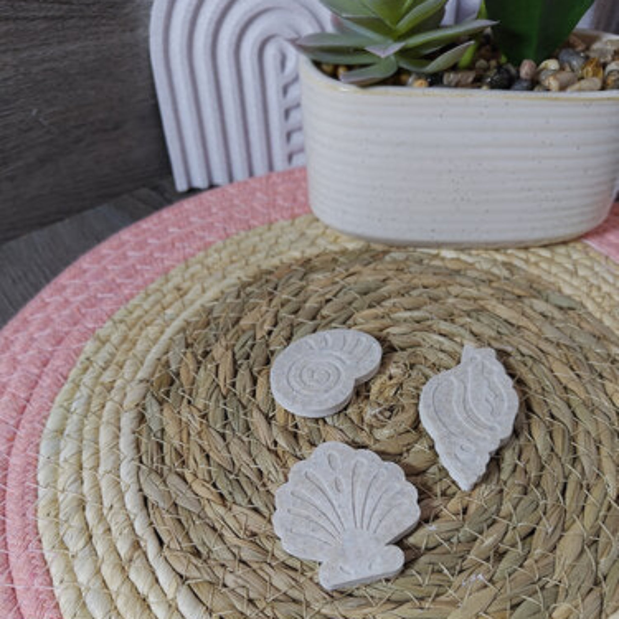 Gießform Mini Muscheln Set aus Silikon für maritime Deko, Geschenkdeko und kreative DIY Projekte