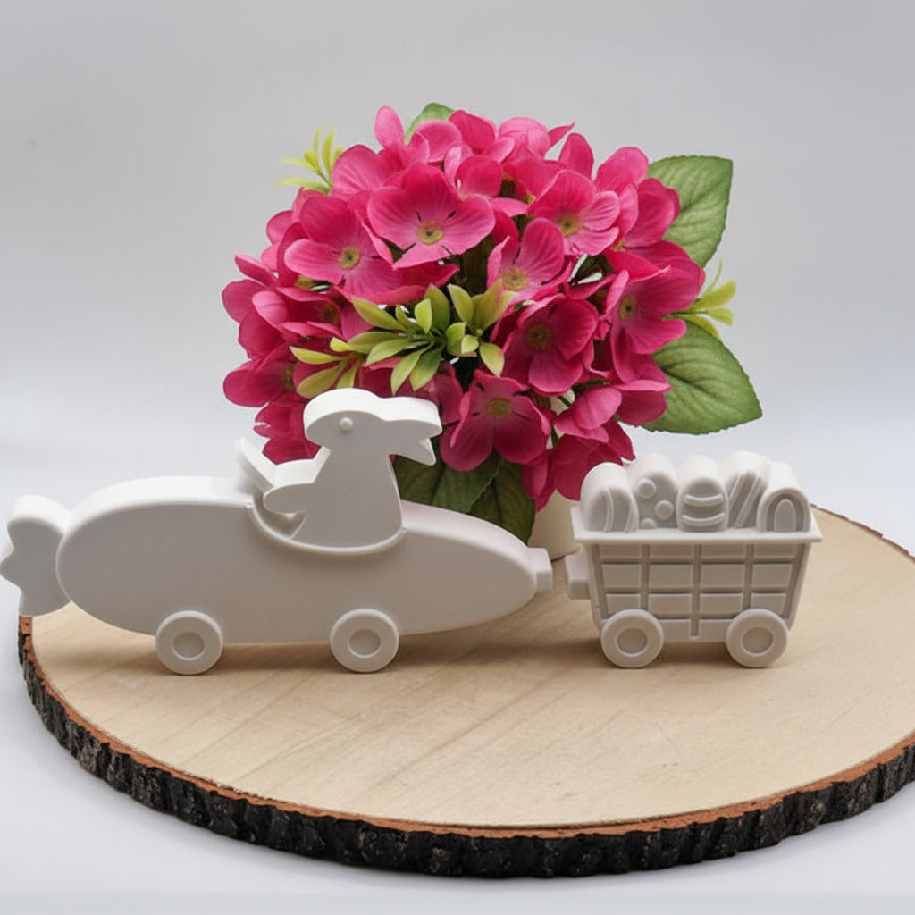 Gießform Möhrenflitzer Anhänger aus Silikon für Osterdeko, Geschenkdeko und kreative DIY Projekte