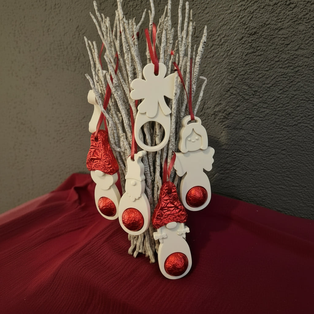 Gießform für Schokokugel Kleeblatt aus Silikon für Glücksdeko, Geschenkdeko und kreative DIY Projekte