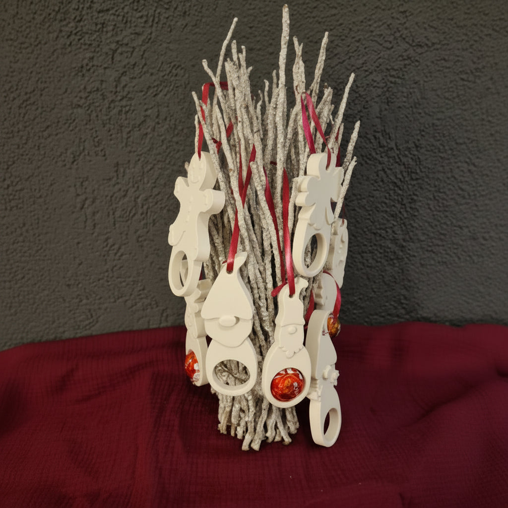 Gießform für Schokokugel Nikolaus aus Silikon für Weihnachtsdeko, Geschenkdeko und kreative DIY Projekte
