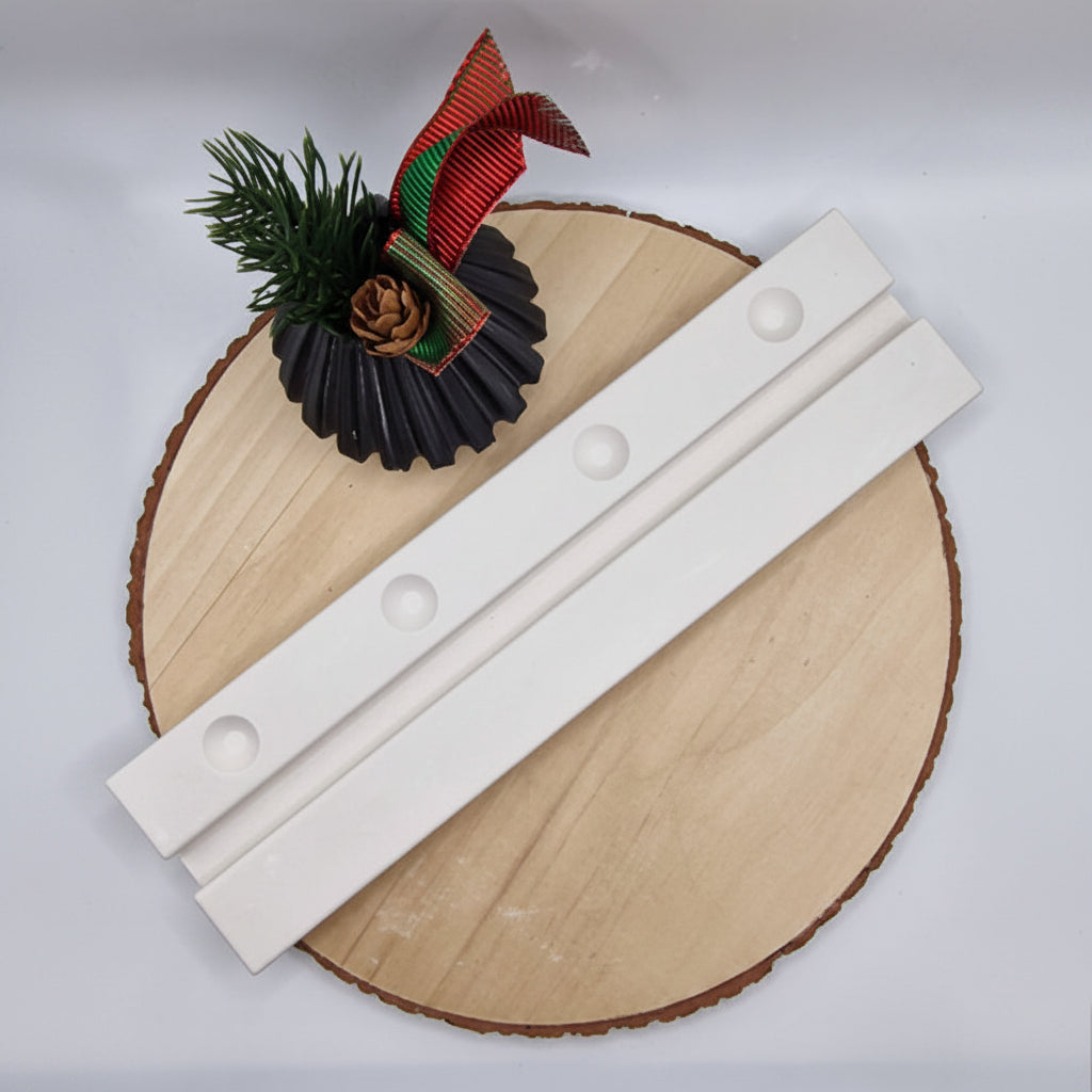 Gießform Schwibbogen Halterung aus Silikon für kreative DIY Deko, Lichterdeko und passende Halterungen