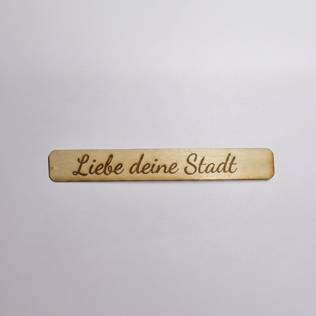 Holzdeko Sprüche als Laserschnitt aus 2 mm Holz für individuelle Dekoration und Geschenkideen