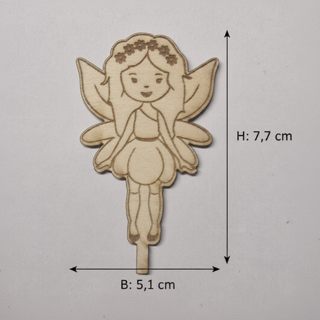 Holzfiguren Personen zum Personalisieren von Geschenkdeko, Dekotellern und liebevoll gestalteten Geburtstagstellern.