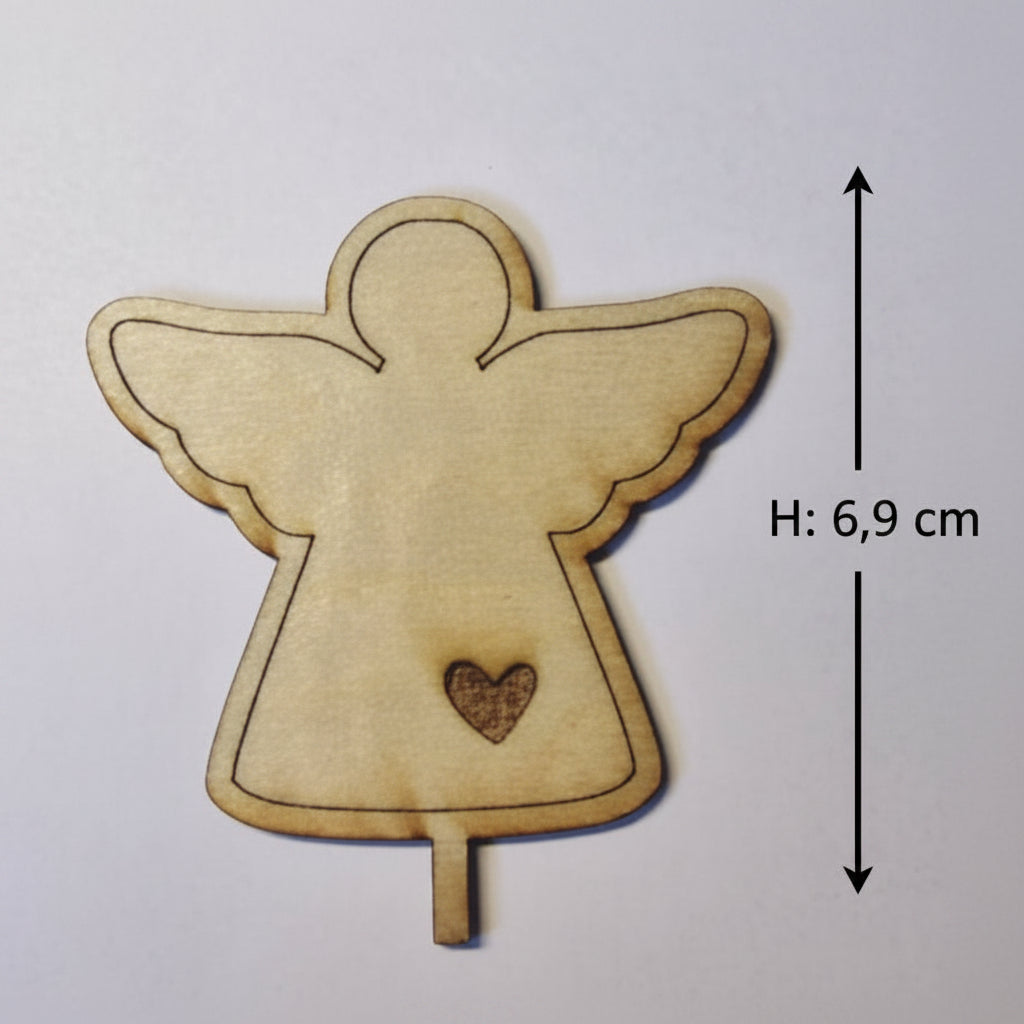 Holzmotiv Glaube für Dekoteller und Geburtstagsteller als christliche Dekoration für besondere Anlässe