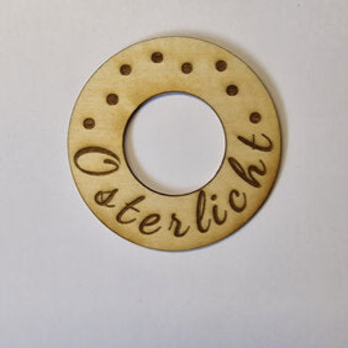 Kerzenhalter aus 2 mm Holz als Laserschnitt für kreative Dekoration, Kerzenarrangements und Bastelprojekte