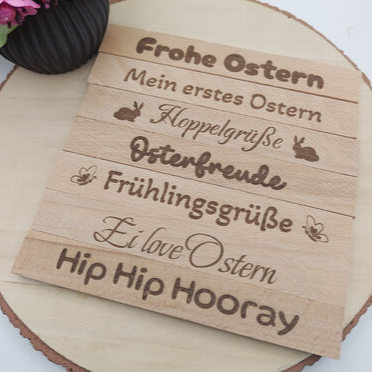 Klötzchenhalter Hase Gießform aus Silikon für kreative Osterdeko, Geschenkdeko und DIY Deko