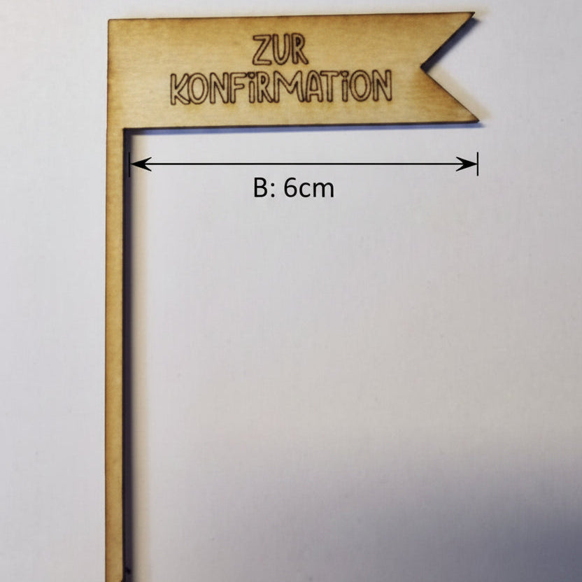 Kommunion Holzmotiv als Dekoration für Dekoteller, Geschenkideen und christliche Feiern