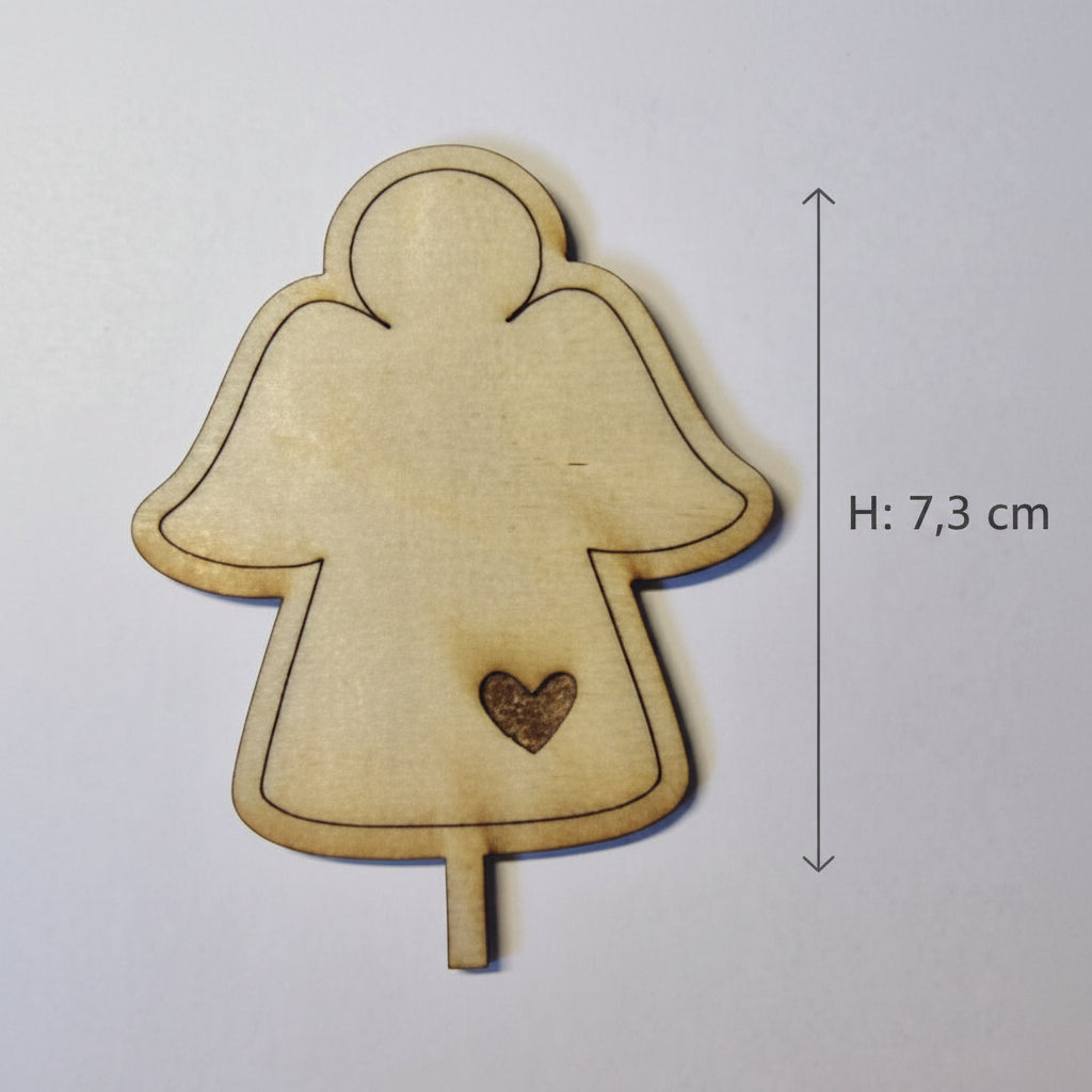 Kirchliche Motive aus Holz als Laserschnitt für Dekoteller und religiöse Dekoration
