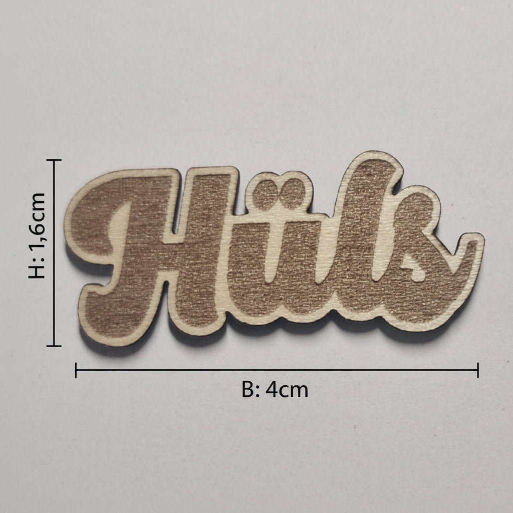 Detailansicht der gelaserten Städte Motive aus 2 mm Holz für kreative Dekorationsideen und Bastelprojekte