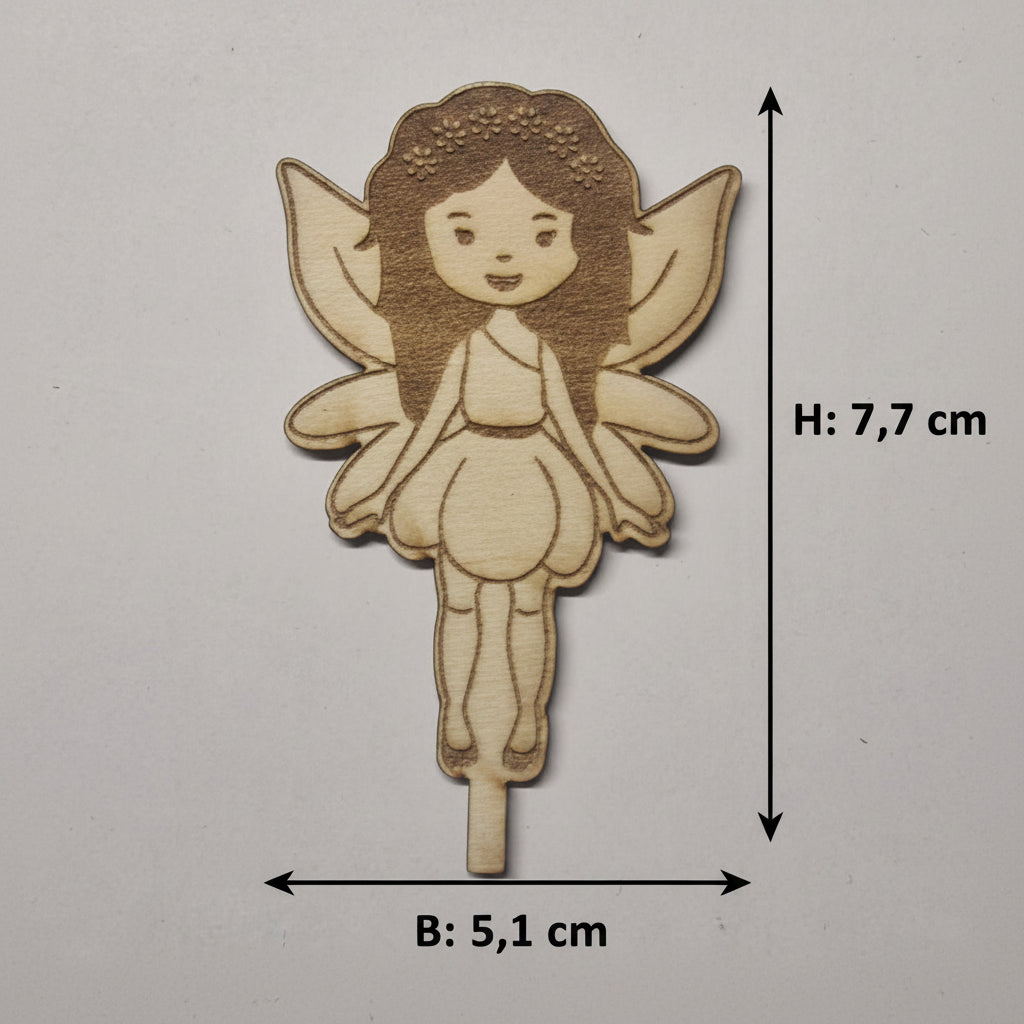 Gelaserten Holzfiguren für Tischdeko, Geburtstage und besondere Anlässe als kreative Ergänzung für Dekoteller.