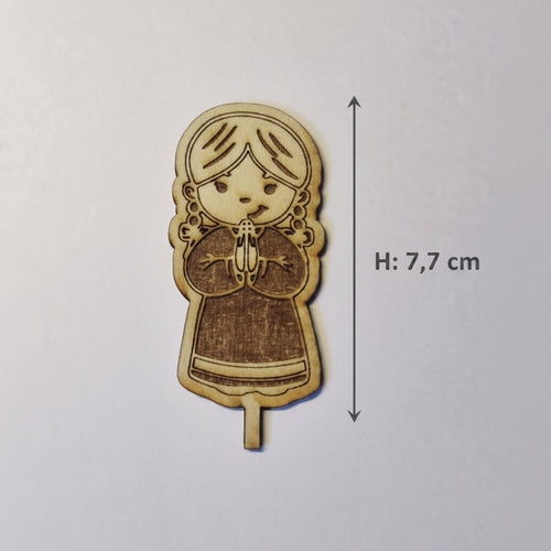 Laserschnitt religiöse Motive aus 2 mm Holz für Dekoteller und Geburtstagsteller – dekorative Holzelemente für Kommunion, Konfirmation und Taufe