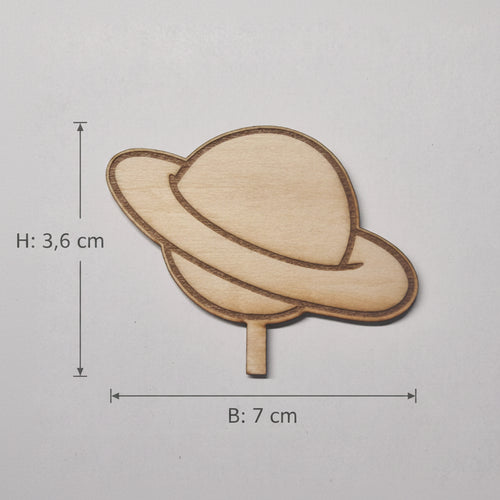Detailansicht der Laserschnitt Verschiedenes Motive aus 2 mm Holz für Dekoteller, Geburtstagsteller und Bastelprojekte.