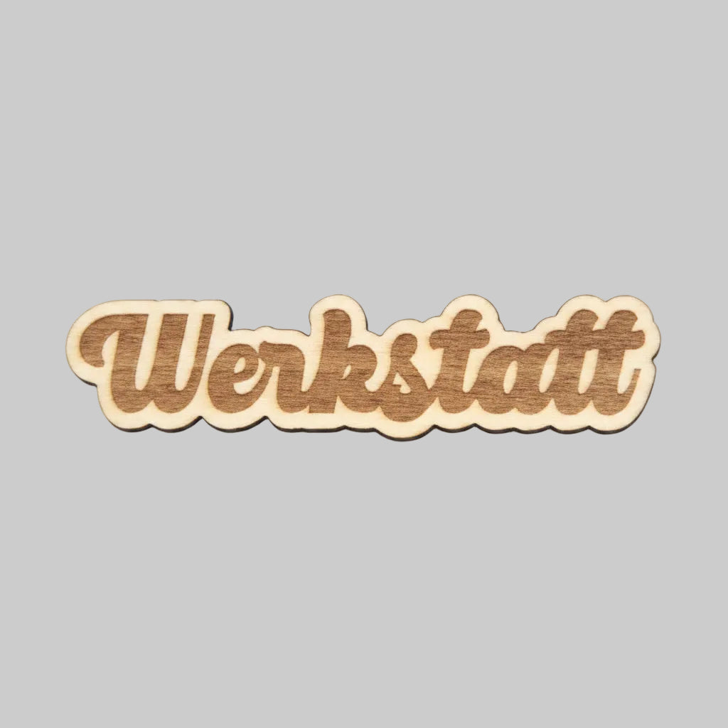 Laserschnitt Werkstatt aus Holz 2 mm als kreative Deko Set Idee für DIY Basteln, Geschenkideen und Werkstatt Gestaltung