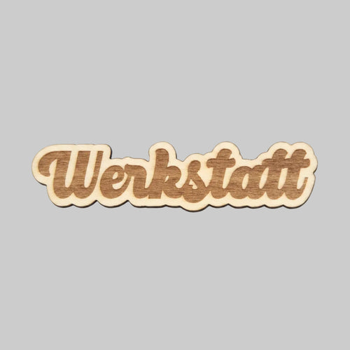 Laserschnitt Werkstatt aus Holz 2 mm als kreative Deko Set Idee für DIY Basteln, Geschenkideen und Werkstatt Gestaltung