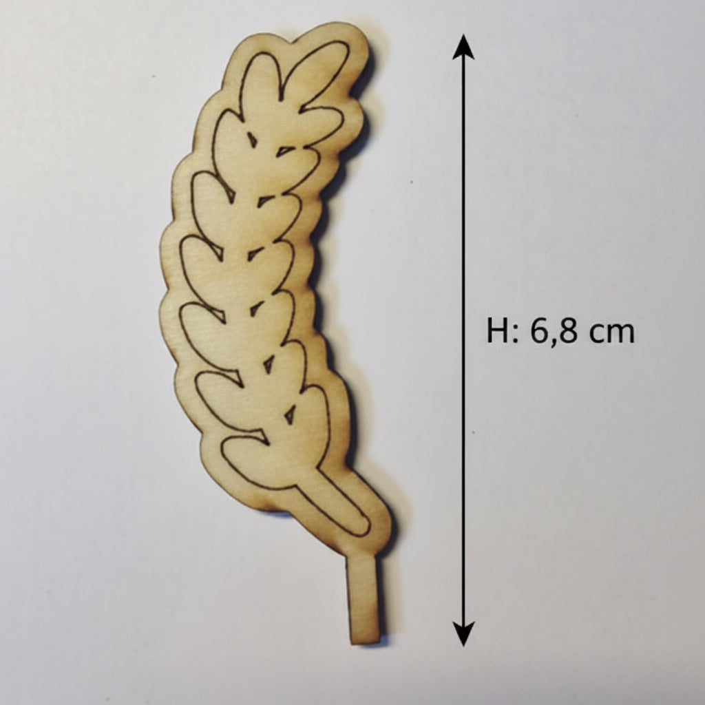 Religiöse Symbole aus Holz als Dekoration für Kommunion, Konfirmation und Taufe