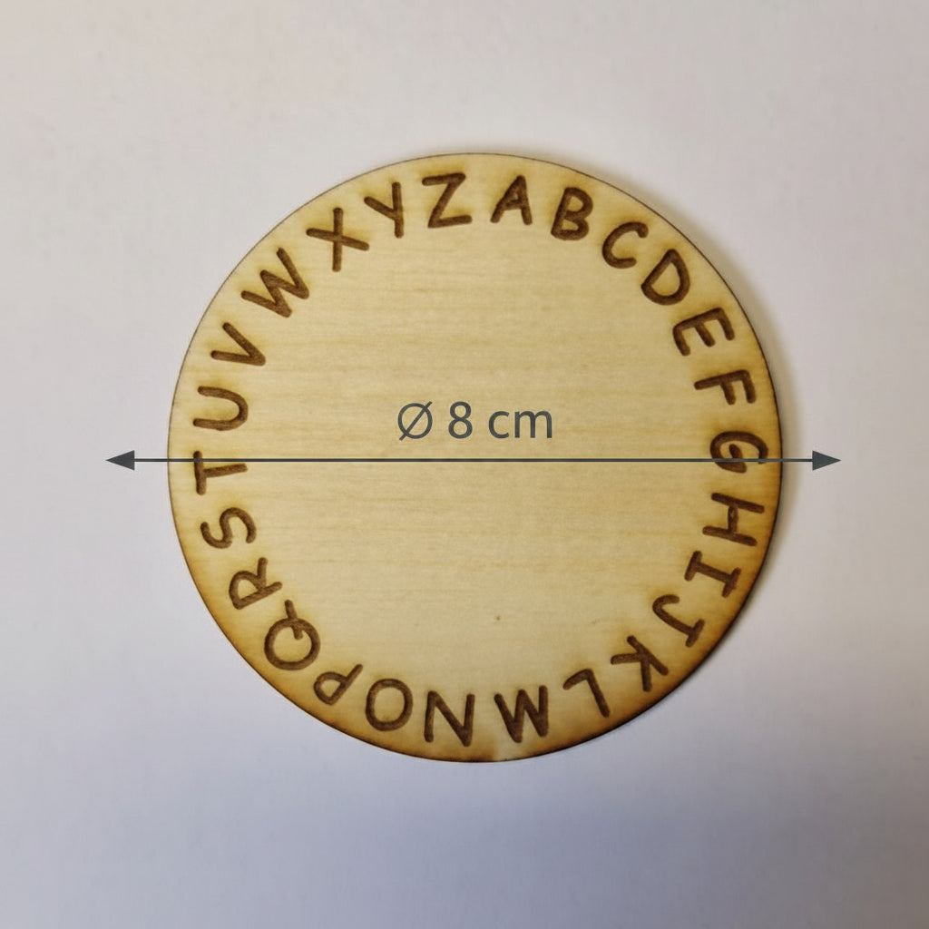 Schulkind Holzdeko aus 2 mm Holz für Dekoteller, Geburtstagsteller und kreative Dekoration zum Schulanfang