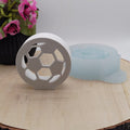 Silikonform Ballonlicht Fußball für Raysin, Beton, Gips und Keramikpulver – kreative Gießform für Fußball Deko, Vereinsdeko, Fanartikel und DIY Projekte