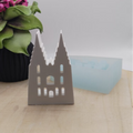 Silikonform Ballonlicht Mini Kölner Dom für Raysin, Beton, Gips und Keramikpulver – dekorative Gießform mit Kölner Dom Motiv für Leuchtdeko, Köln Deko und kreative DIY Projekte