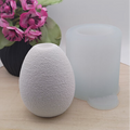 Silikonform Gießform Ballonlichthalter Ei mit Struktur zum Gießen von kreativer Osterdeko aus Raysin, Beton oder Gips