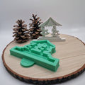 Silikonform Gießform Einschieber Karussell zum Gießen von kreativer Weihnachtsmarkt-Deko aus Raysin, Beton oder Gips