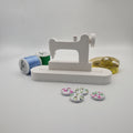 Silikonform Gießform Einschieber Nähmaschine zum Gießen von kreativer DIY Deko aus Raysin, Beton oder Gips
