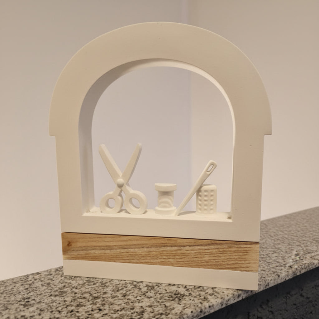 Silikonform Fensterbogen Einschieber zum Kombinieren mit passenden Halterungen und zum Gießen mit Raysin oder Beton