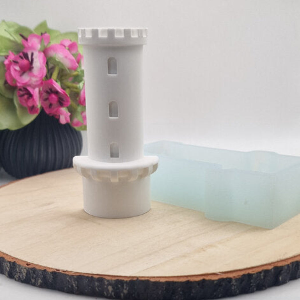 Silikonform Gießform Bielefeld Sparrenburg kaufen für DIY Gießen mit Raysin Beton Gips Keramikpulver und Resin Stadt Deko Sparrenburg Bielefeld