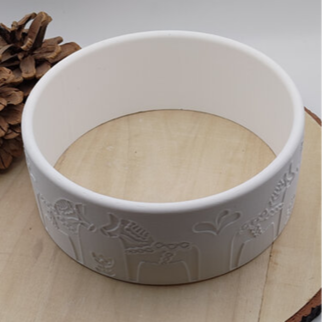 Silikonform Gießform Dalapferd Schalenring kaufen für DIY Gießen mit Raysin Beton Gips Keramikpulver und Resin skandinavische Deko