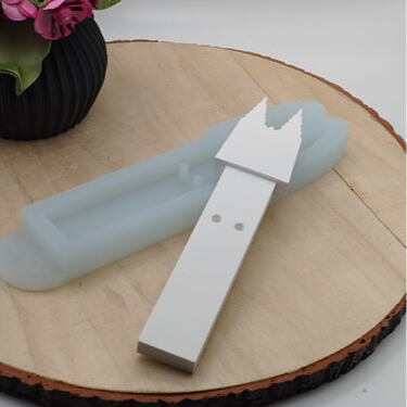Silikonform Gießform Geschenkanhänger Köln Dom kaufen für Raysin Beton Gips Keramikpulver DIY Anhänger Deko und kölsche Geschenkidee