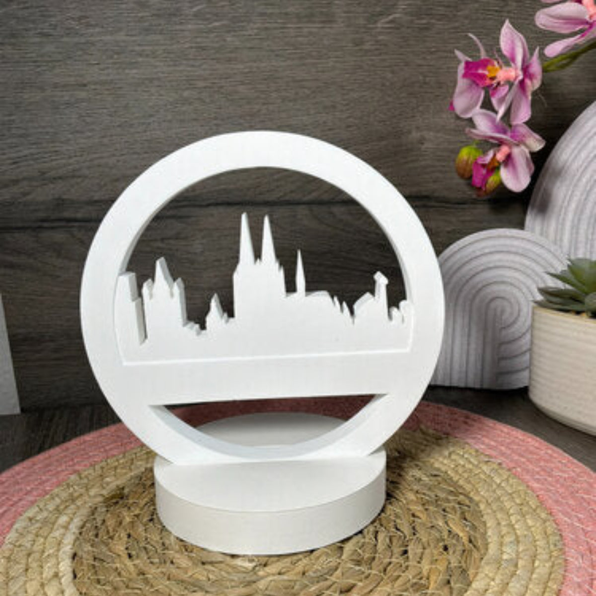 Silikonform Loop Köln Skyline kaufen – Köln-Deko Raysin – MIVSP Silikonformen