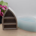 Silikonform Gießform Regal kaufen für DIY Gießen mit Raysin Beton Gips Keramikpulver und Resin dekoratives Regal für Mini Deko und Wohnaccessoires