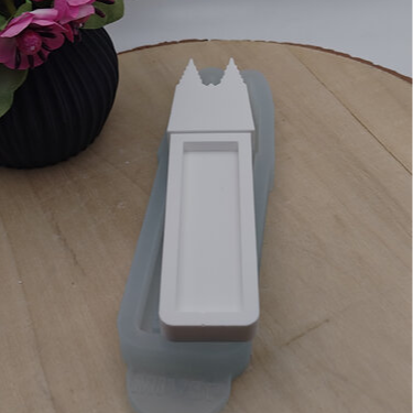 Silikonform Gießform Schokoriegelhalter Köln Dom kaufen für Raysin Beton Gips Keramikpulver DIY Schokolade Halter und kölsche Geschenkidee