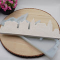 Silikonform Gießform Skyline Aachen Nr 2 kaufen für DIY Gießen mit Raysin Beton Gips Keramikpulver und Resin moderne Stadt Skyline Aachen Deko