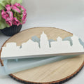 Silikonform Gießform Skyline Krefeld Nr 1 kaufen für DIY Gießen mit Raysin Beton Gips Keramikpulver und Resin moderne Stadt Skyline Krefeld Deko