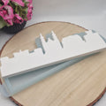 Silikonform Gießform Skyline Mainz Nr 2 kaufen für DIY Gießen mit Raysin Beton Gips Keramikpulver und Resin moderne Stadt Skyline Mainz Deko