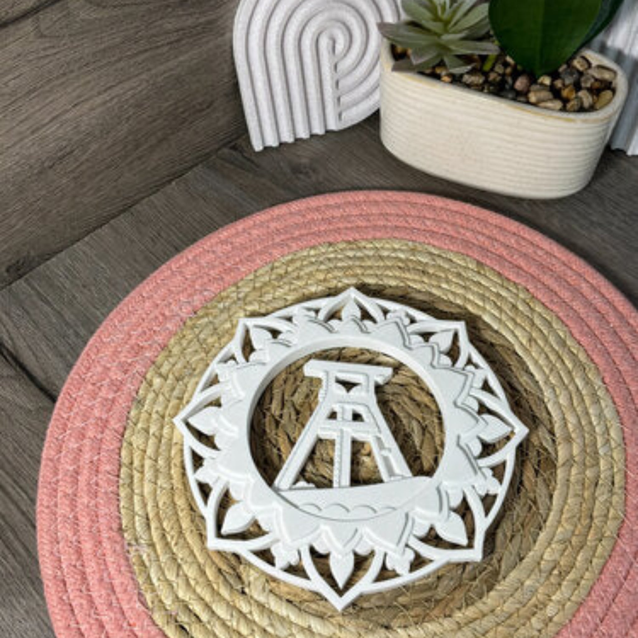 Gießform Traumfänger Förderturm aus Silikon für kreative Gießprojekte, DIY Deko und besondere Geschenkideen aus Raysin, Beton oder Gips.