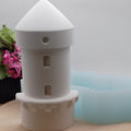 Silikonform Gießform Windmühle kaufen für DIY Gießen mit Raysin Beton Gips Keramikpulver und Resin dekorative Windmühle Deko Garten und Landhaus Stil