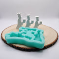 Silikonform Gießform Heilige 3 Könige zum Gießen von stimmungsvoller Weihnachtsdeko aus Raysin, Beton oder Gips