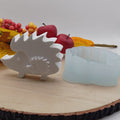 Silikonform Igel mit Igel für Raysin, Beton, Gips und Keramikpulver – liebevolle Gießform für Herbstdeko, Tierdeko und kreative DIY Projekte