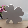 Silikonform Kleeblatt groß für Raysin, Beton, Gips und Keramikpulver – dekorative Gießform für Glücksbringer, Frühlingsdeko und kreative DIY Projekte
