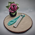 Silikonform Gießform Klötzchenform Schmetterling zum Gießen von liebevoller DIY Deko aus Raysin, Beton oder Gips