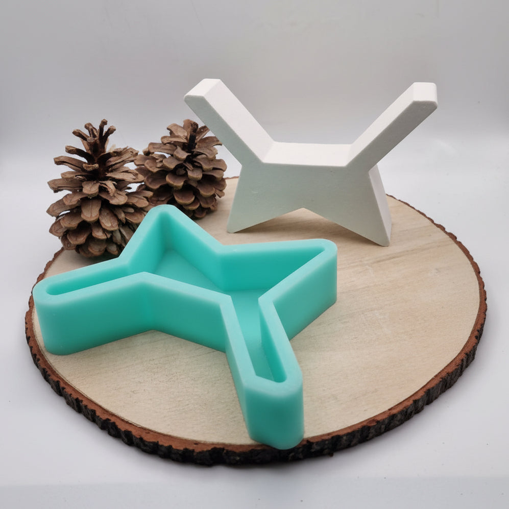 Silikonform Lebkuchen Tasche Set für festliche DIY Deko und weihnachtliche Gießprojekte mit Raysin oder Beton
