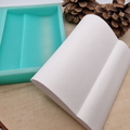 Silikonform Lebkuchenhaus Dach für Raysin, Beton, Gips und Keramikpulver – detailreiche Gießform als Dachelement für dekorative DIY Lebkuchenhäuser, Weihnachtsdeko und Winterdeko