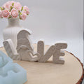 Silikonform Love Wichtel zum Gießen mit Raysin, Beton, Gips oder Keramikpulver für kreative DIY Deko und Geschenkideen.