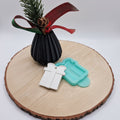 Silikonform Gießform Mini Anhänger Geschenk zum Gießen von kreativer DIY Deko aus Raysin, Beton oder Gips